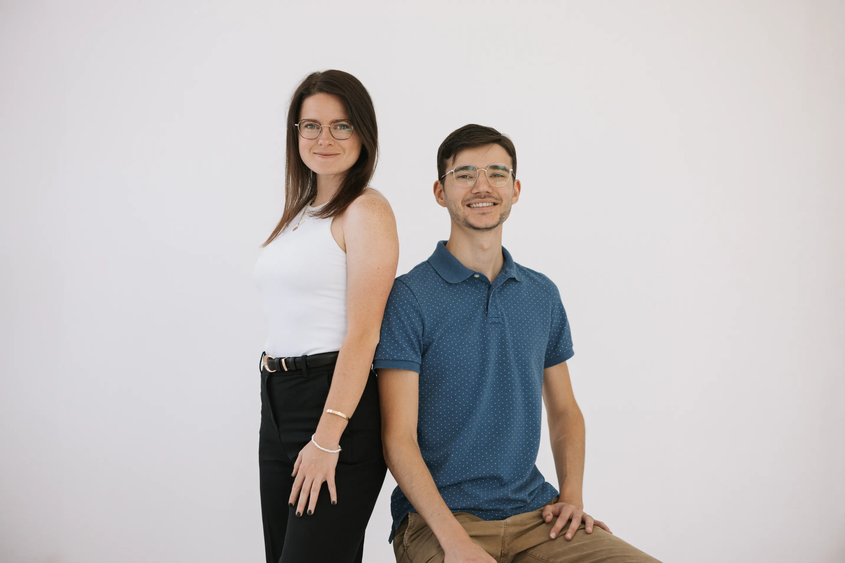 Kevin and Britinee, owners of Wright Agency, a Fort Worth marketing company