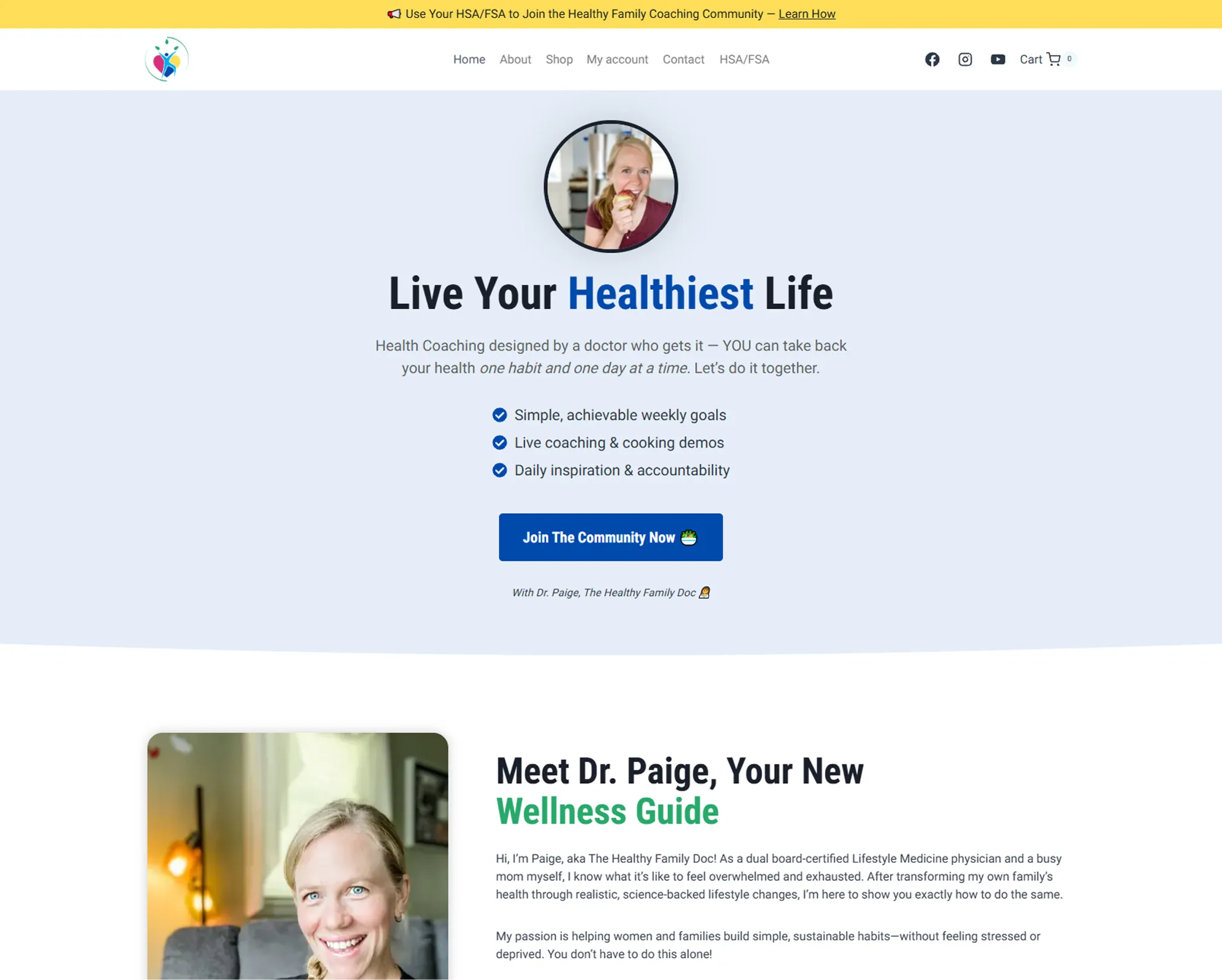 Healthy website design