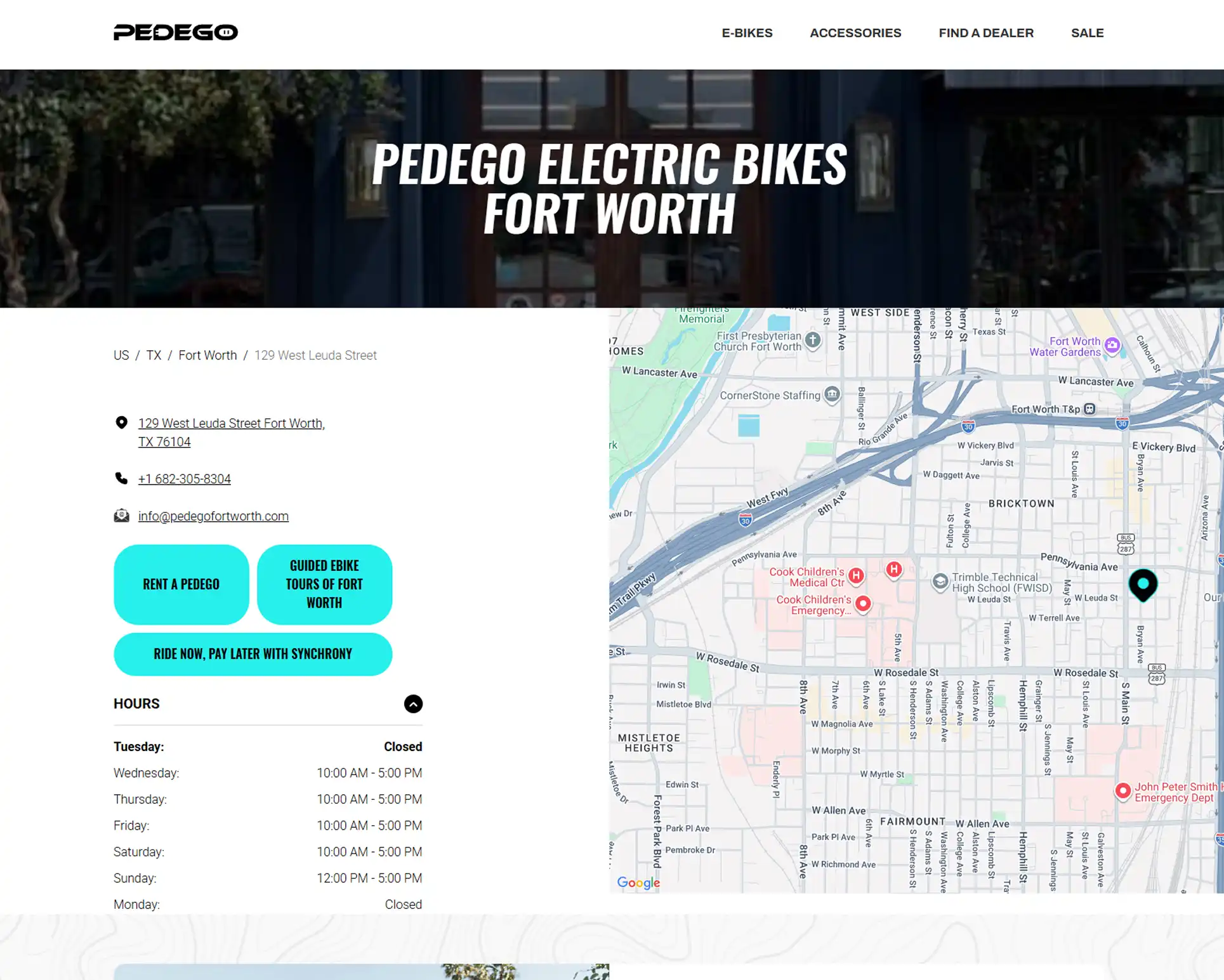 Pedego Bikes Fort Worth