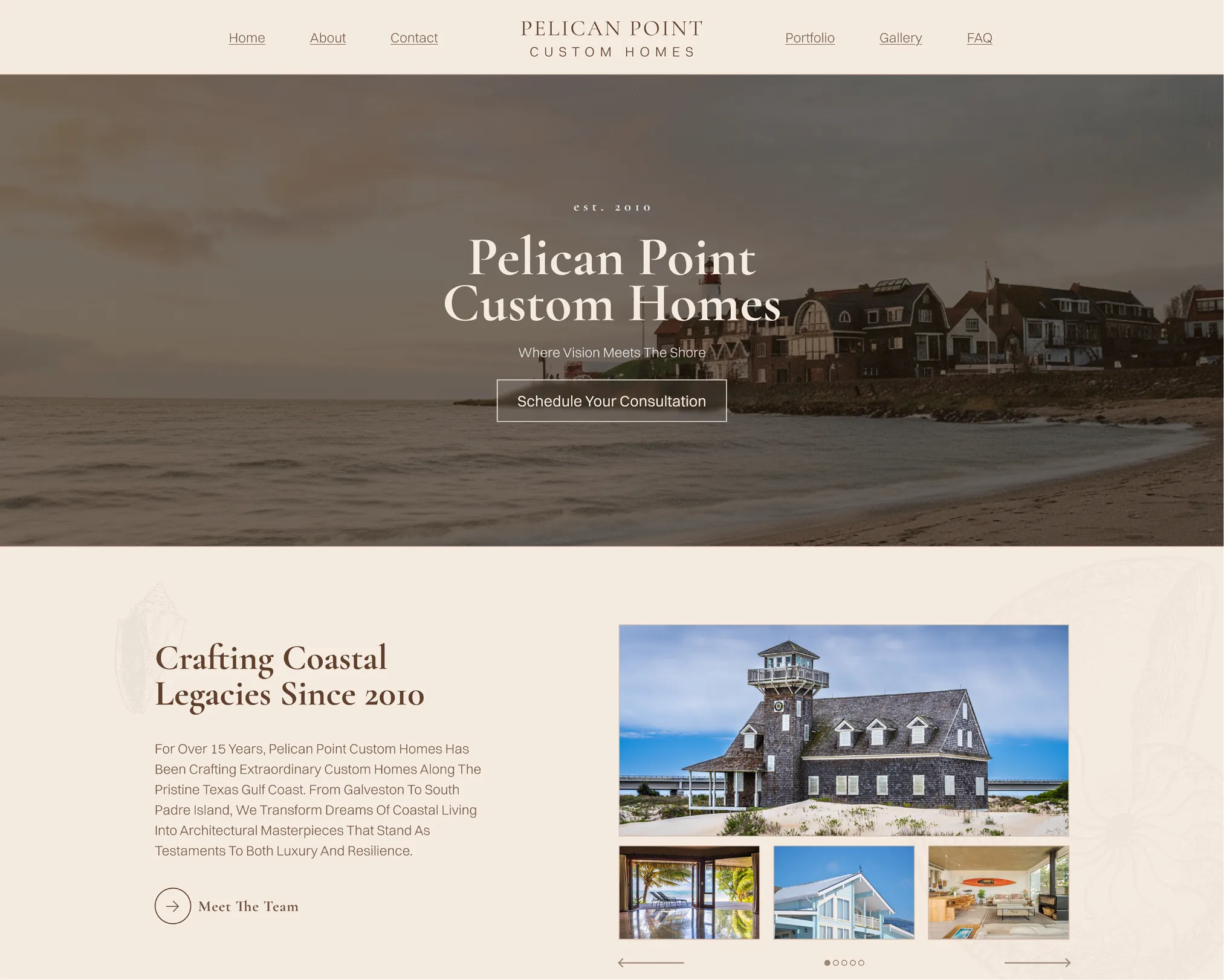 Pelican website design
