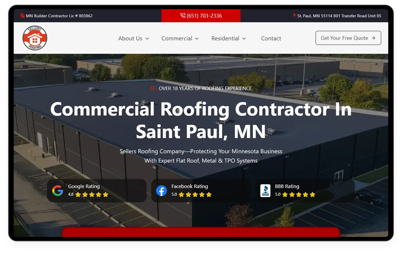 Roofing contractor marketing case study